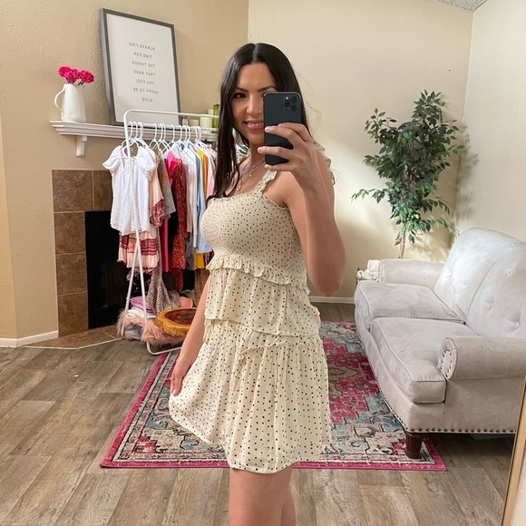 Patrons of Peace Tank and Mini Skirt Ruffle 2 piece SET - Picture 2 of 5